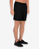 Black Athletic Long Shorts