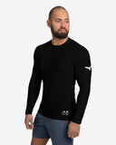 'I AM ELITE' Black Performance Long Sleeve Top