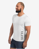 White Smoke Print Athletic T-shirt