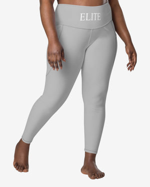 Light Grey Leggings with Pockets