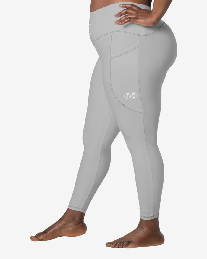 Light Grey Leggings with Pockets