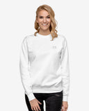 Embroidered Tracksuit Fleece Sweatshirt